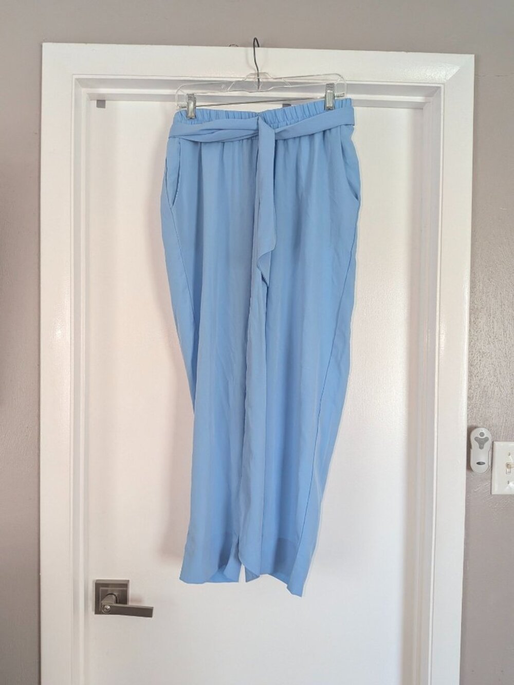 Gretchen Scott Uptown Girl Easy Pant Periwinkle sz M Silky Heaven